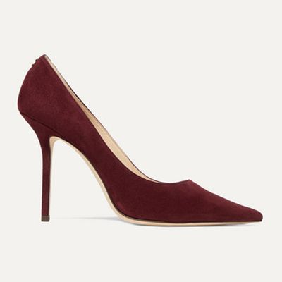 Love 100 Suede Pumps from Jimmy Choo