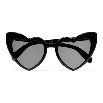 Loulou Heart-Shaped Glasses from Saint Laurent
