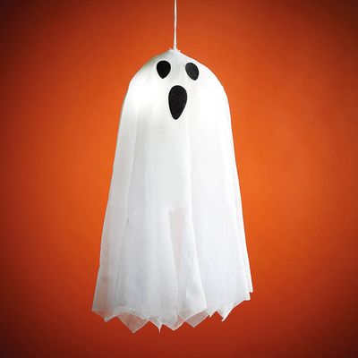 Hanging Illuminated Halloween Ghost Decoration from Lights4Fun