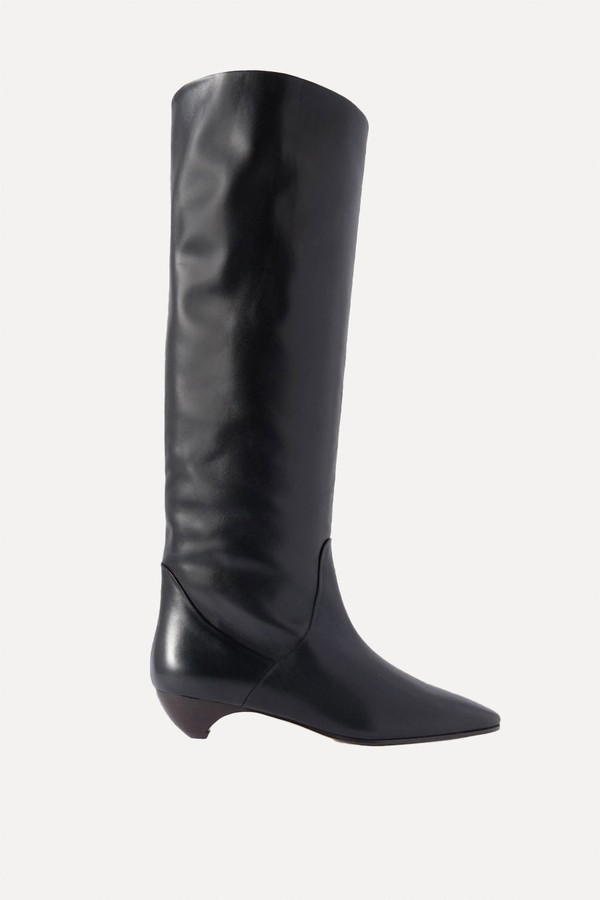 Allegra Leather Knee Boots from Le Monde Beryl