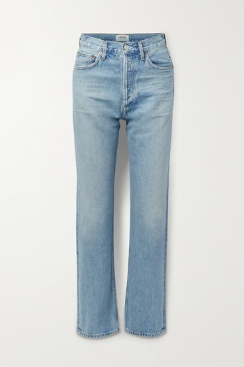 '90s Pinch Waist High-Rise Straight-Leg Organic Jeans from Agolde