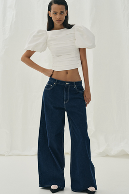 Ultra Wide Jeans   from Source Unknown 
