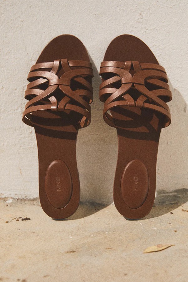 Leather Straps Sandals 