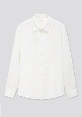 100% Premium Linen Regular Fit Shirt from Uniqlo