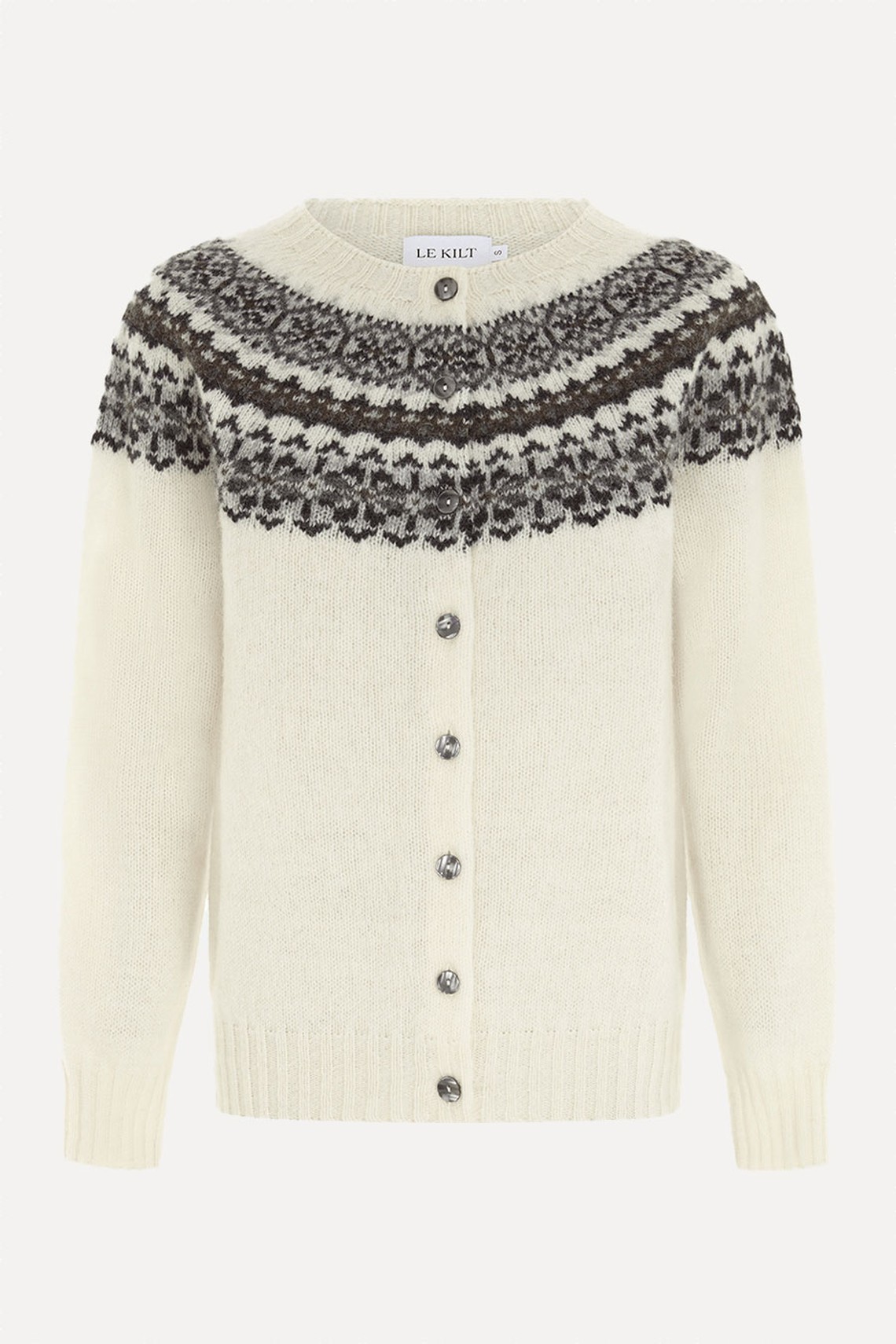 Fairisle Superfine Lambswool Cardigan