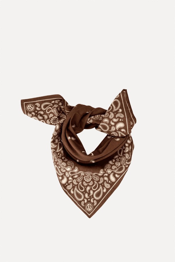 Cotton Paisley Scarf from Le Scarf