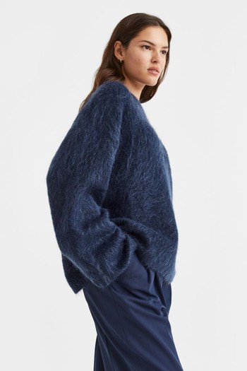 Oversized Mohair-Blend Jumper from H&M