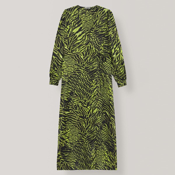 Silk Stretch Satin Dress from Ganni