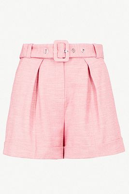 High-Rise Woven Shorts from Claudie Pierlot