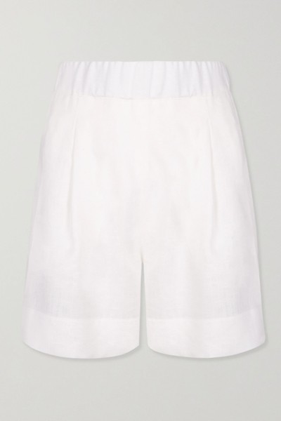 Zurich Organic Linen Shorts from Asceno