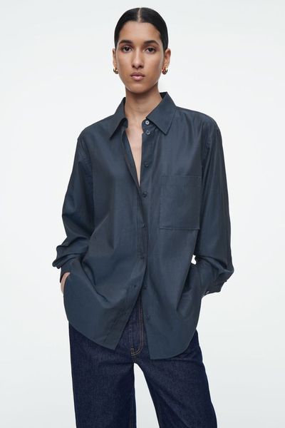 Oversized Twill Shirt from COS