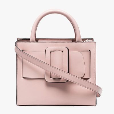 Karl 24 Small Buckled Leather Tote from Boyy