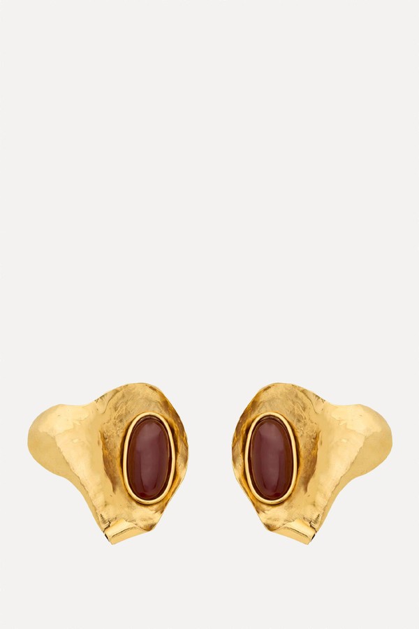 Petal Earrings from Saint Laurent