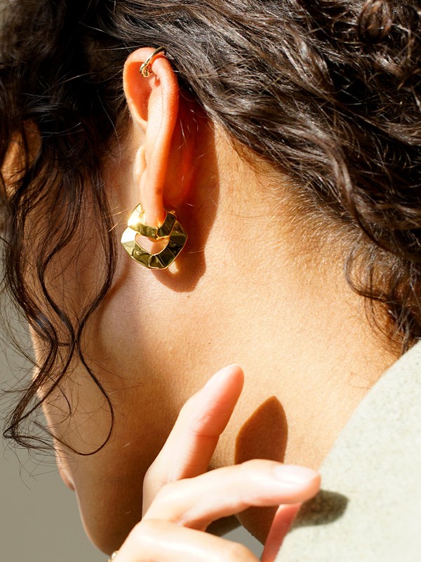 24 Pairs Of Gold Hoops With A Difference