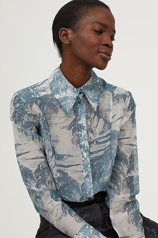 Lyocell And Silk Shirt