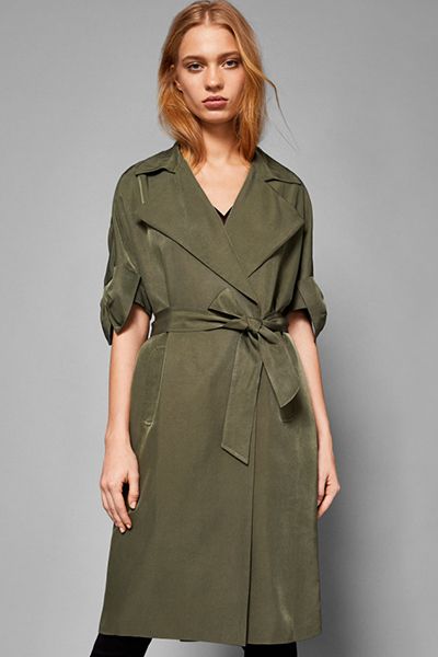 Biibi Bow Detail Trench Coat