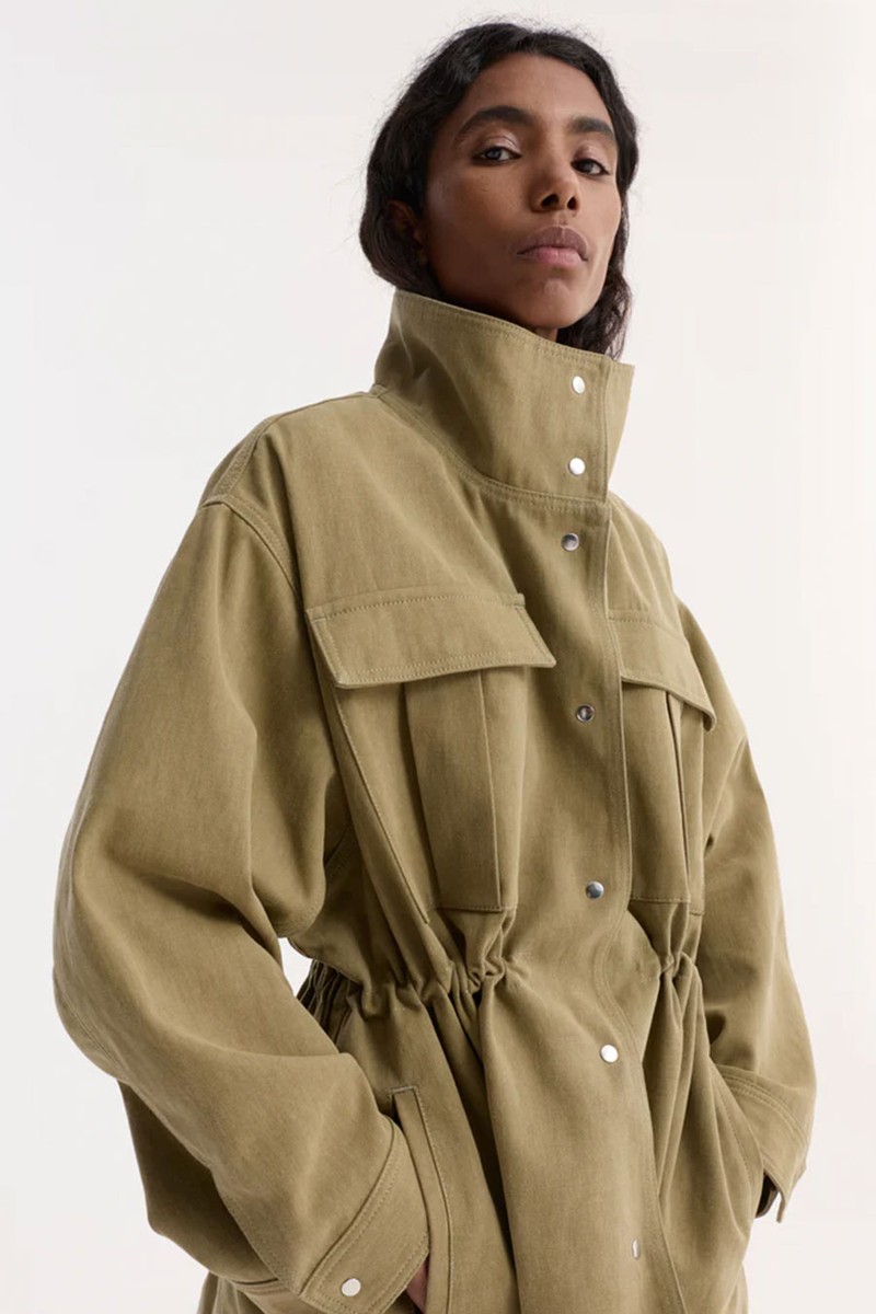 Sculptural Safari Jacket from Róhe