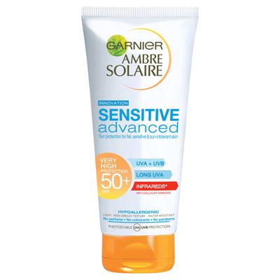 Ambre Solaire Sensitive Sun Cream SPF50+ from Garnier