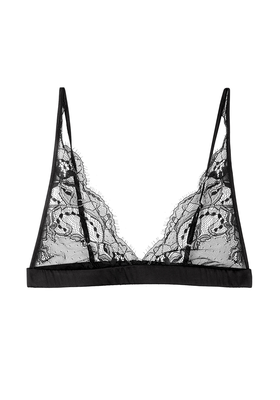 Signature Boudoir Lace Soft-Cup Bra from Fleur Of England