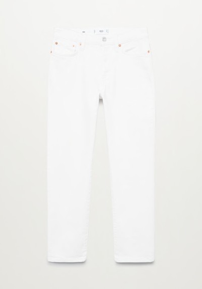 Ankle-Length Straight Fit Jeans from Mango