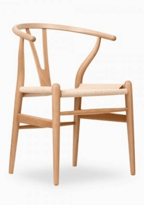 Beech Wishbone Chair 