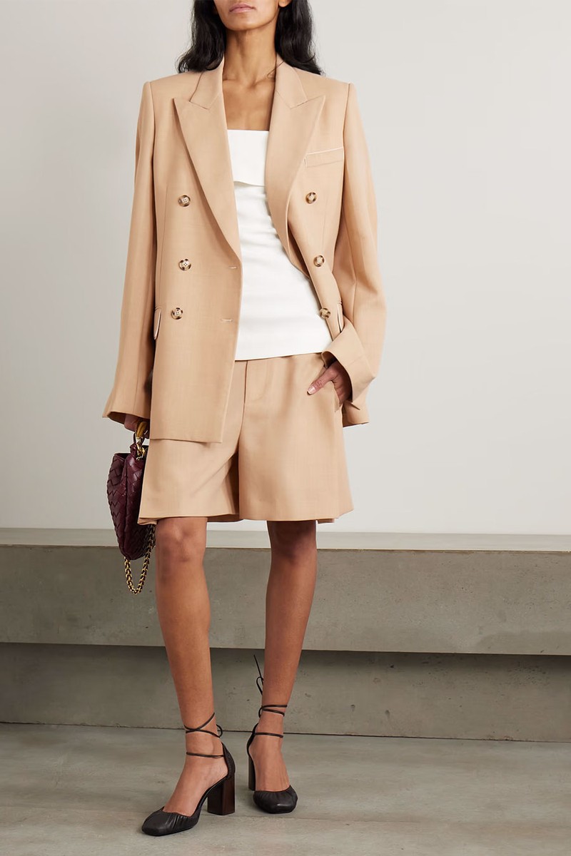 Wool-Blend Shorts from Victoria Beckham