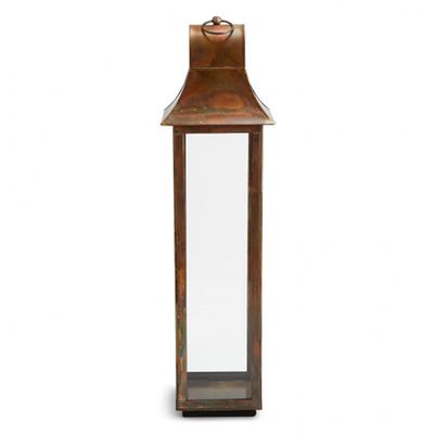 Medium Burnished Copper Lantern