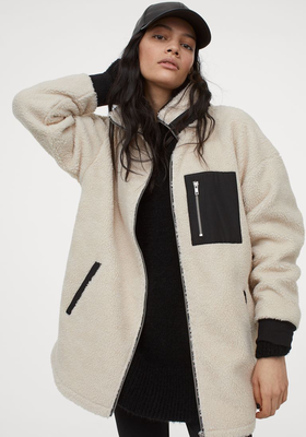 Faux Shearling Jacket from H&M
