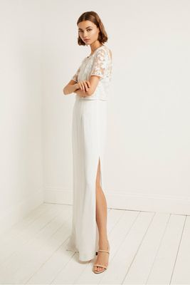 Isla Embellished Column Dress from French Connection