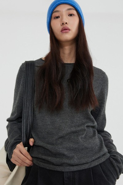 Manon - Cashmere Round Neck Knitwear