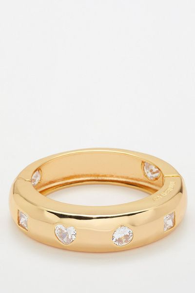 Crystal & 24kt Gold-Plated Bracelet from Timeless Pearly