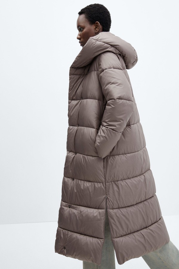 Quilted Cross Jacket from Mango