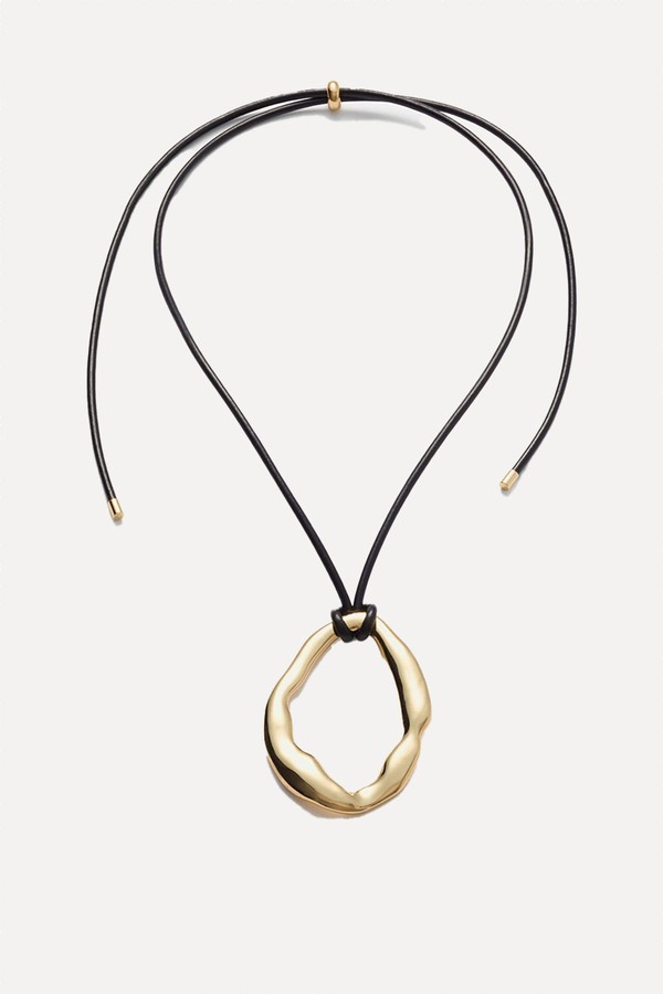 Molded Pendant Cord Necklace from & Other Stories