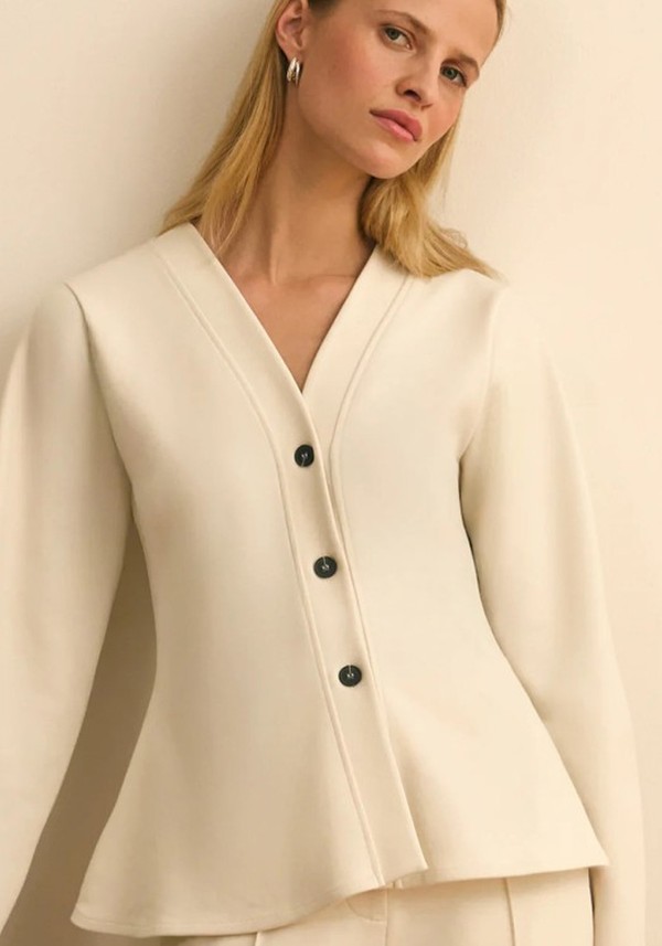 Azalea Peplum Ponte Top* 