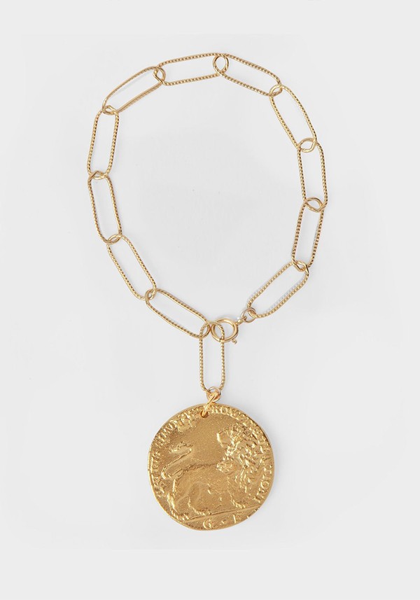 II Leone Bracelet Plated Bronze from Alighieri