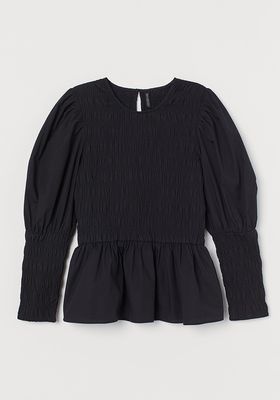Cotton Poplin Blouse from H&M 