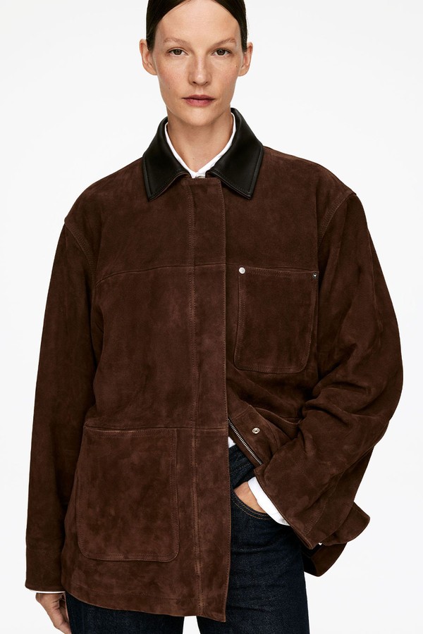Suede Jacket  from ARKET