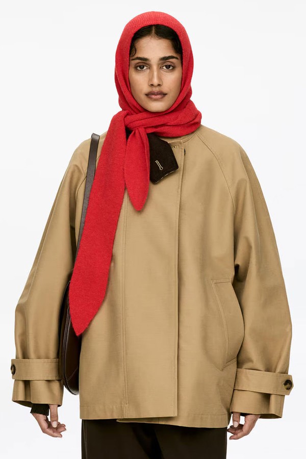 Alpaca-Wool Blend Hood from Arket