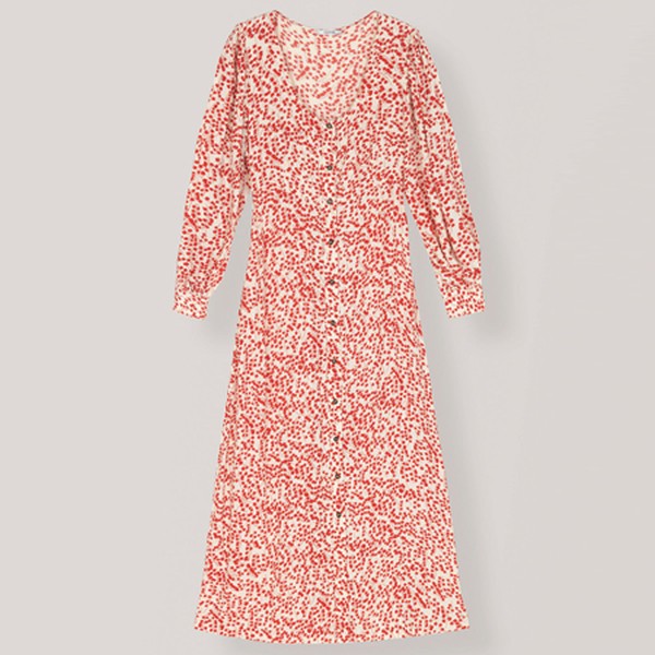 Similar: Printed Maxi Crepe Dress from Ganni