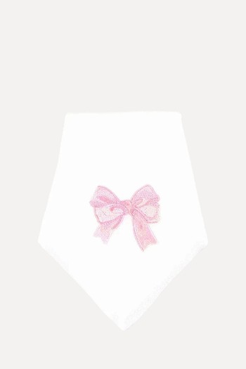 Pink Bow Napkin from Aida Home Living