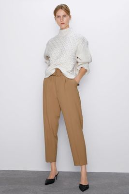 Belted Trousers from Zara