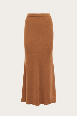Epper Ribbed-Knit High-Rise Midi Skirt  from Gabriela Hearst