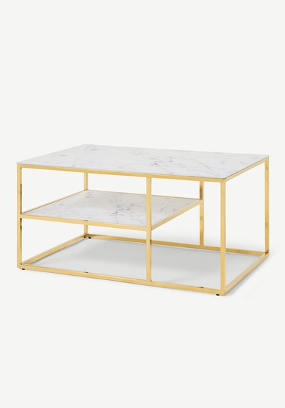 Alisma 2 Layer Square Coffee Table