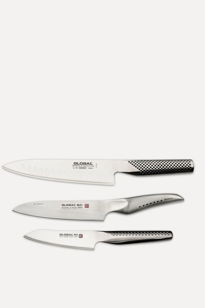 3 Piece Boxed Knife Set from Global Knife Sets