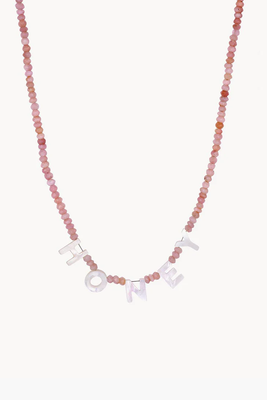  Honey opal and mother-of-pearl necklace from Roxanne First