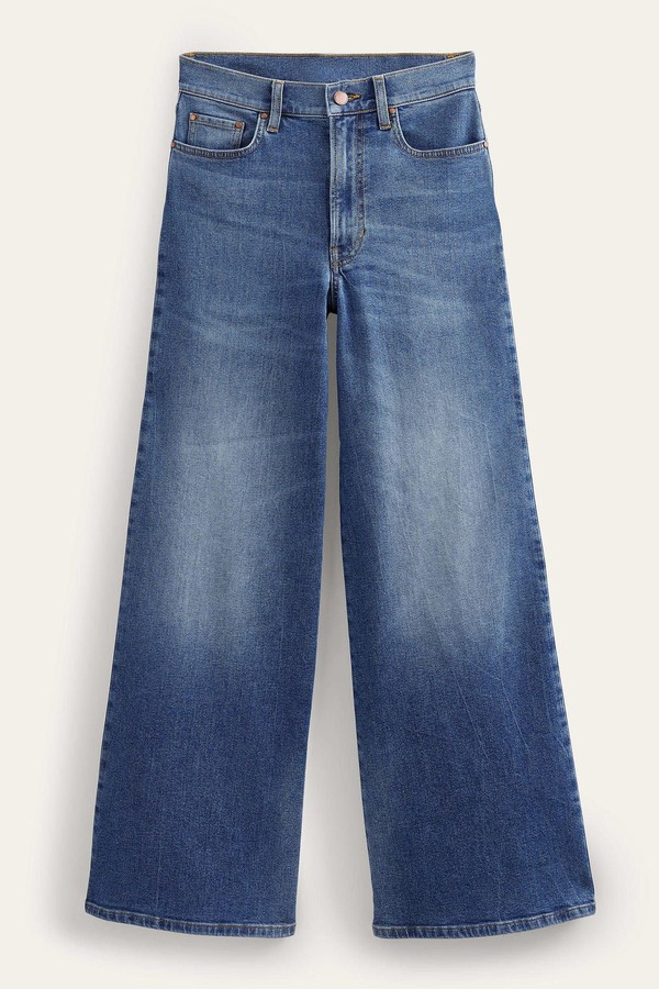 High Rise Wide Leg Jeans from Boden