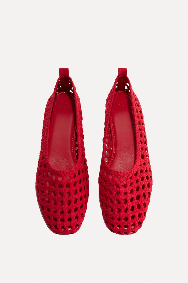 Braided Ballet Pumps from H&M