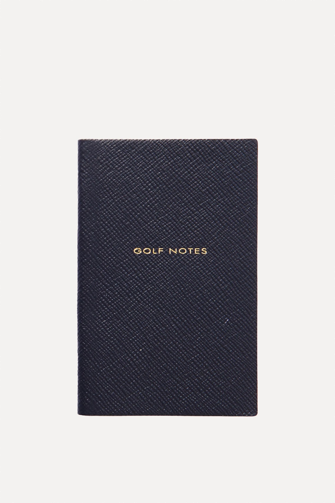 Panama Golf Notes Cross-Grain Leather Notebook from SMYTHSON