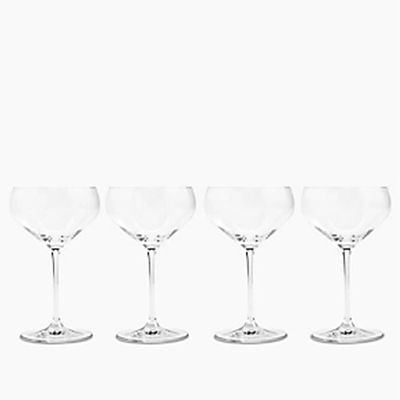 Set Of 4 Maxim Champagne Saucers