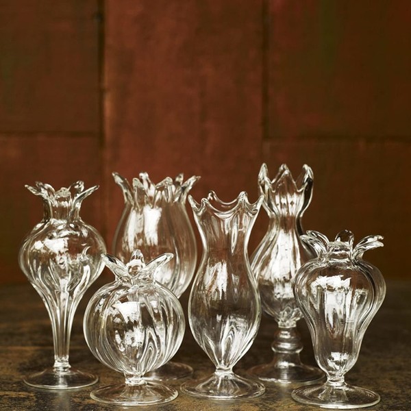 Bud Vases Set Of Six from Petersham Nurseries